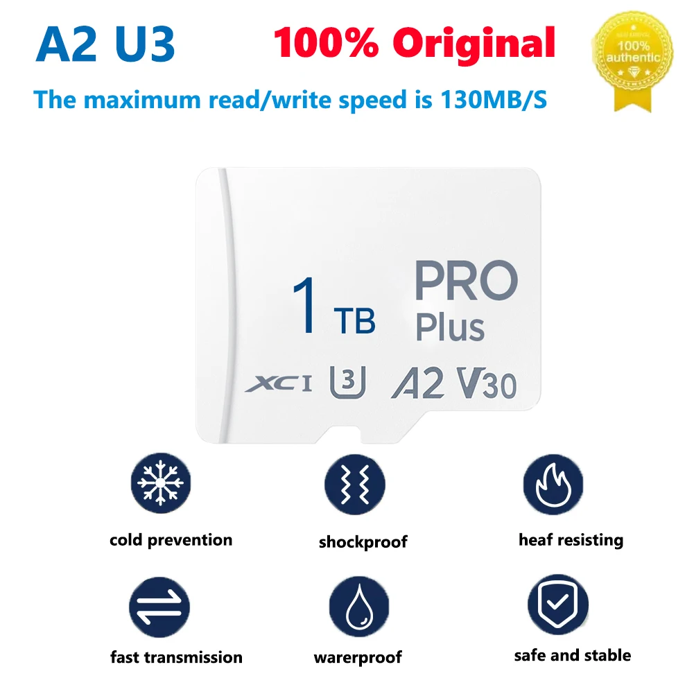 A2 U3 SD Card 60MB/S High-speed flash Card 1024G 512GMobile phone speaker Drone camera High quality memory card For Samsung
A2 U3 SD Card 60MB/S High-speed flash Card 1024G 512GMobile phone speaker Drone camera High quality memory card For Samsung