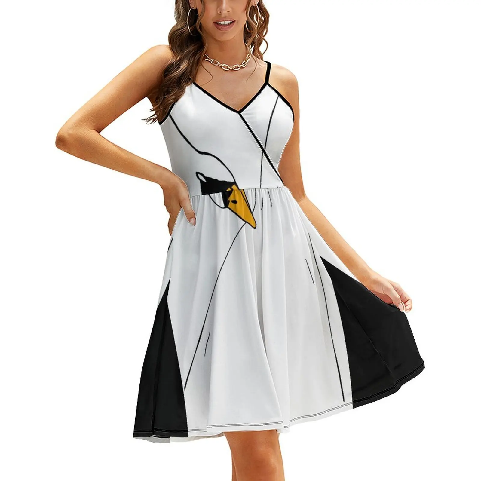 Платье в виде лебедя (Bjork), платье на бретельках, женские платья, роскошные женские длинные платья
Платье в виде лебедя (Bjork), платье на бретельках, женские платья, роскошные женские длинные платья