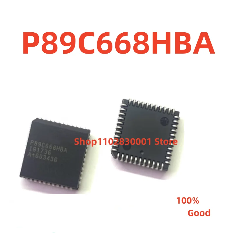 

5PCS P89C668HBA PLCC-44 IC Chip 100% Good In Stock