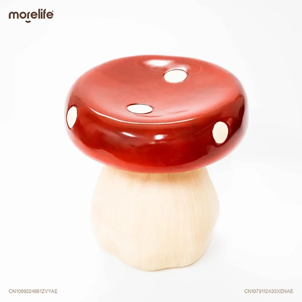 

Decorative Furniture Creative Fun Mushroom Stools Chair Living Room Small Sofa Stool Shoe Changing Bench Footstool Ottoman Home