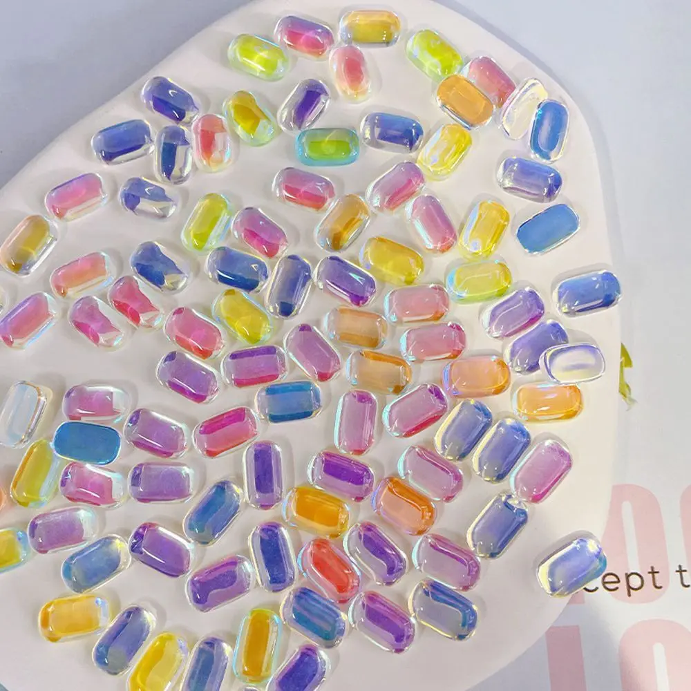50Pcs Clear Aurora 3D Nail Rhinestone Flatback Square Glass Nails Ornament Jelly Color Aurora Nail Crystal Korea Jewelry &*7
50Pcs Clear Aurora 3D Nail Rhinestone Flatback Square Glass Nails Ornament Jelly Color Aurora Nail Crystal Korea Jewelry &*7