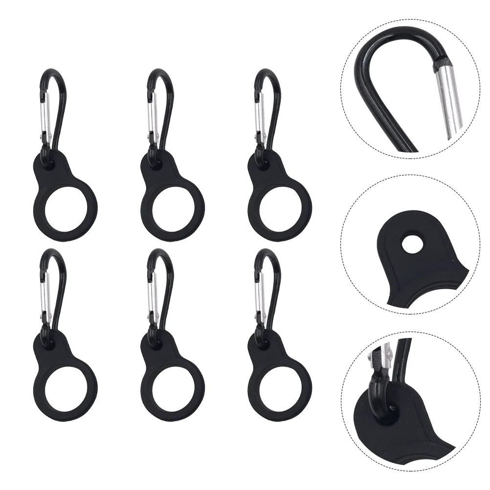 6pcs Silicone Water Bottle Carrier Sports Water Bottler Holder Portable Kettle Carrying Clip Hook for Outdoor Travel Walking
6pcs Silicone Water Bottle Carrier Sports Water Bottler Holder Portable Kettle Carrying Clip Hook for Outdoor Travel Walking