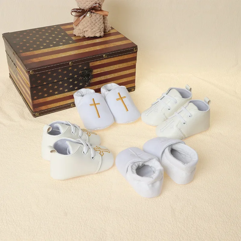 

Spring and Autumn men's and women's casual baptism baby shoes Men's baby shoes Women's baby shoes 0-12 months baby shoes