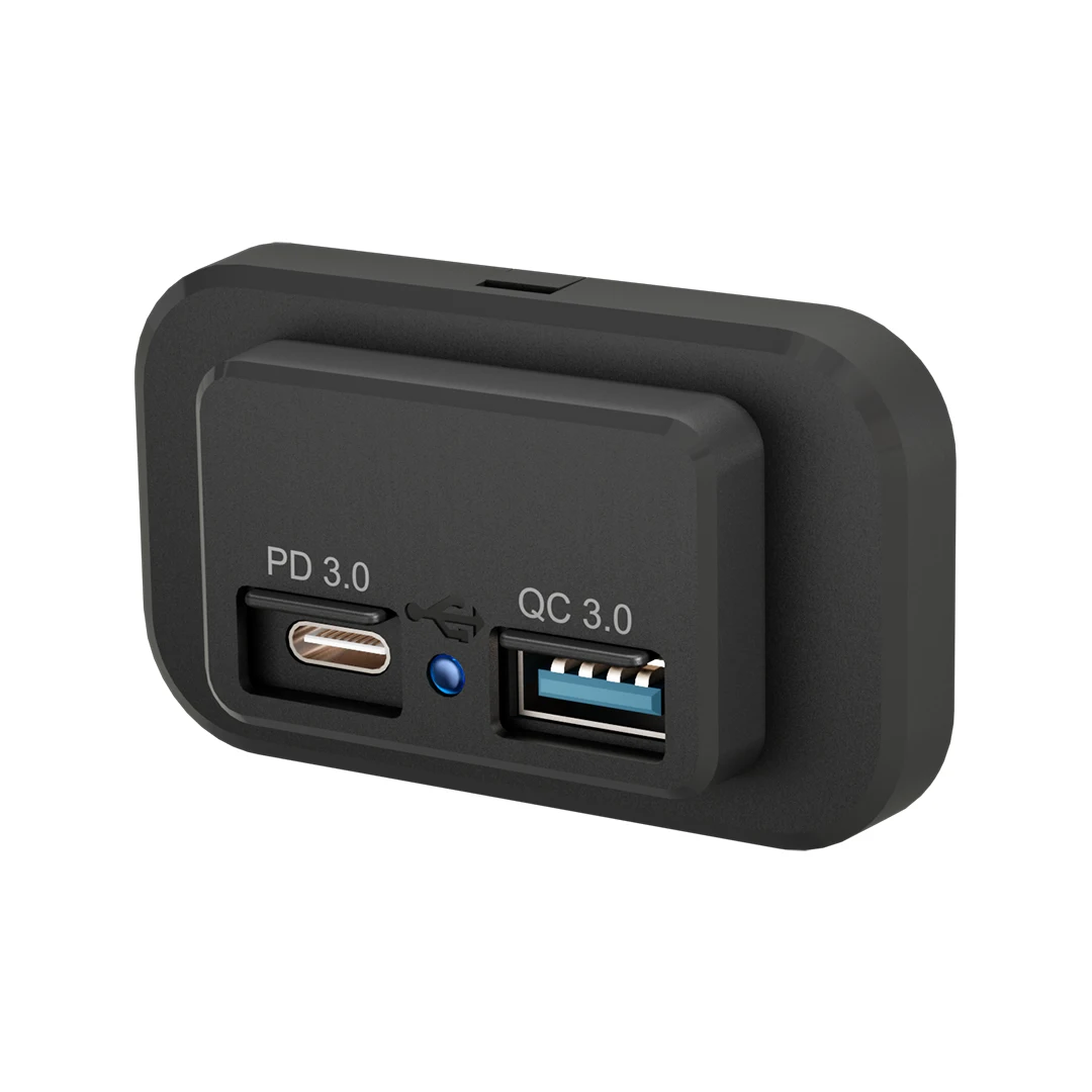 12 В 24 В DC RV Быстрая зарядка двойной Usb A 3,0 Быстрая Зарядка Тип C Pd 2 порта QC3.0 автомобильное зарядное устройство для автобуса морской гольф-корзины
12 В 24 В DC RV Быстрая зарядка двойной Usb A 3,0 Быстрая Зарядка Тип C Pd 2 порта QC3.0 автомобильное зарядное устройство для автобуса морской гольф-корзины