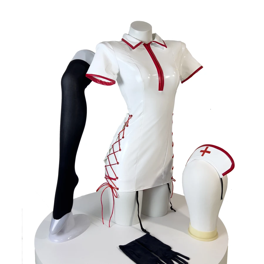 Anime Chainsaw Man Cosplay Costumes Makima Sexy Nurse Uniform
Anime Chainsaw Man Cosplay Costumes Makima Sexy Nurse Uniform