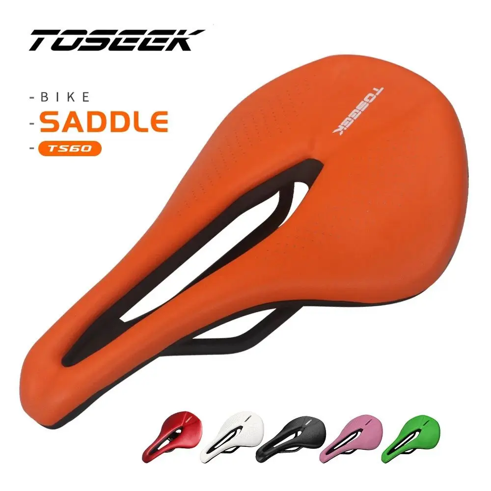 TOSEEK TS60 Breathable Comfortable Seat Cushion Bike Racing Saddle Bicycle Seat MTB Road Bike Saddle Parts
TOSEEK TS60 Breathable Comfortable Seat Cushion Bike Racing Saddle Bicycle Seat MTB Road Bike Saddle Parts