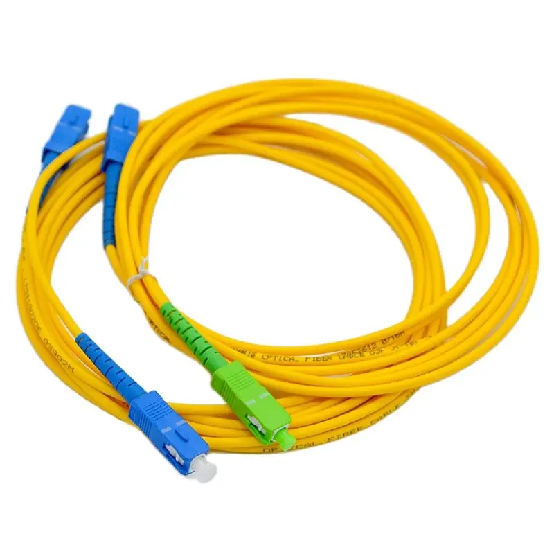 10pcs 3m SC/UPC/APC Single-Mode Fiber Optical Jumper 3.0mm Pigtail Fiber Jumper Patch Cord Extension Cable Special Sales
10pcs 3m SC/UPC/APC Single-Mode Fiber Optical Jumper 3.0mm Pigtail Fiber Jumper Patch Cord Extension Cable Special Sales