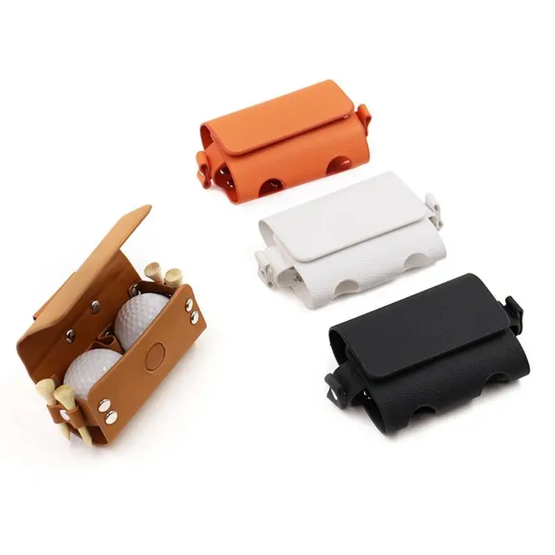 Golf Ball Bag Pouch Outdoor Travel Case 2 Balls 4 Golf Tees Portable Waist Storage Bags PU Leather Golf Supplies Accessories
Golf Ball Bag Pouch Outdoor Travel Case 2 Balls 4 Golf Tees Portable Waist Storage Bags PU Leather Golf Supplies Accessories
