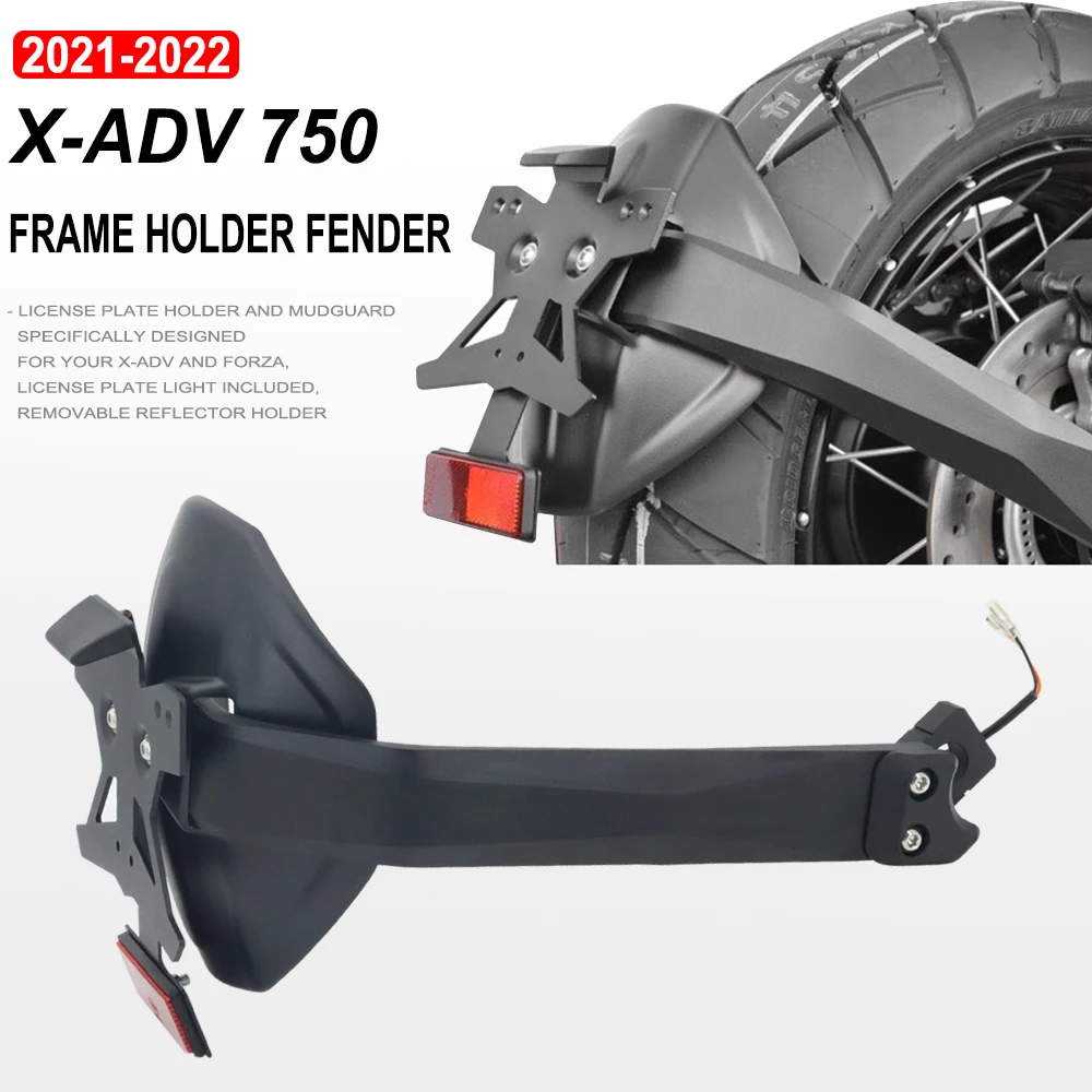 For HONDA X-ADV750 XADV 750 FORZA Forza750 License Plate Holder LED Light Fender Eliminator Tail Number Plate Bracket
For HONDA X-ADV750 XADV 750 FORZA Forza750 License Plate Holder LED Light Fender Eliminator Tail Number Plate Bracket