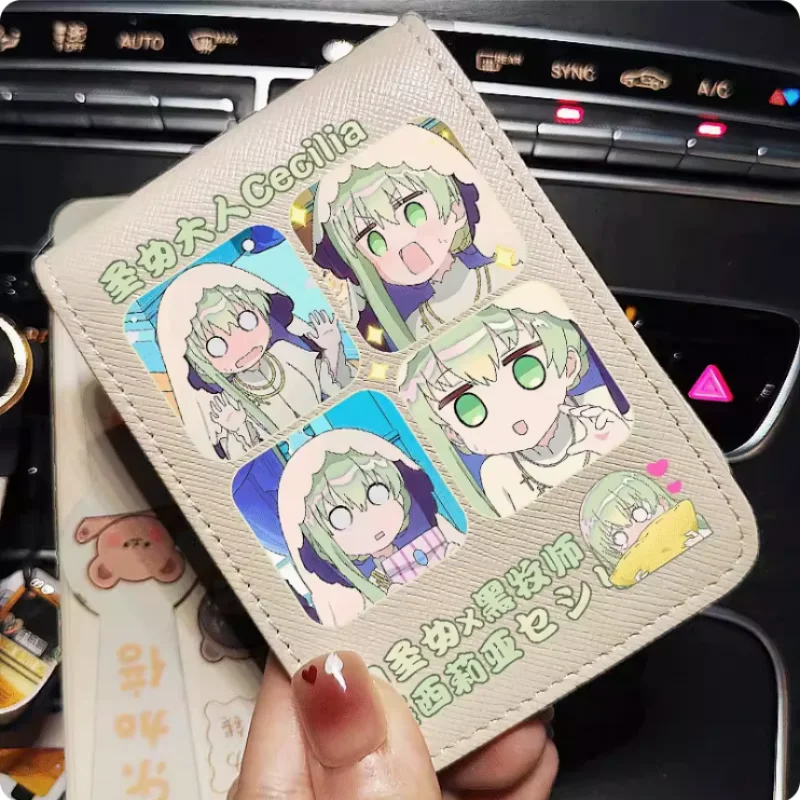 Anime Saint Cecilia & Pastor Lawrence Wallet Fold Bag Multi Card Coin Pocket Photoes Holder Fashion Kids Wallets Gift 
Anime Saint Cecilia & Pastor Lawrence Wallet Fold Bag Multi Card Coin Pocket Photoes Holder Fashion Kids Wallets Gift