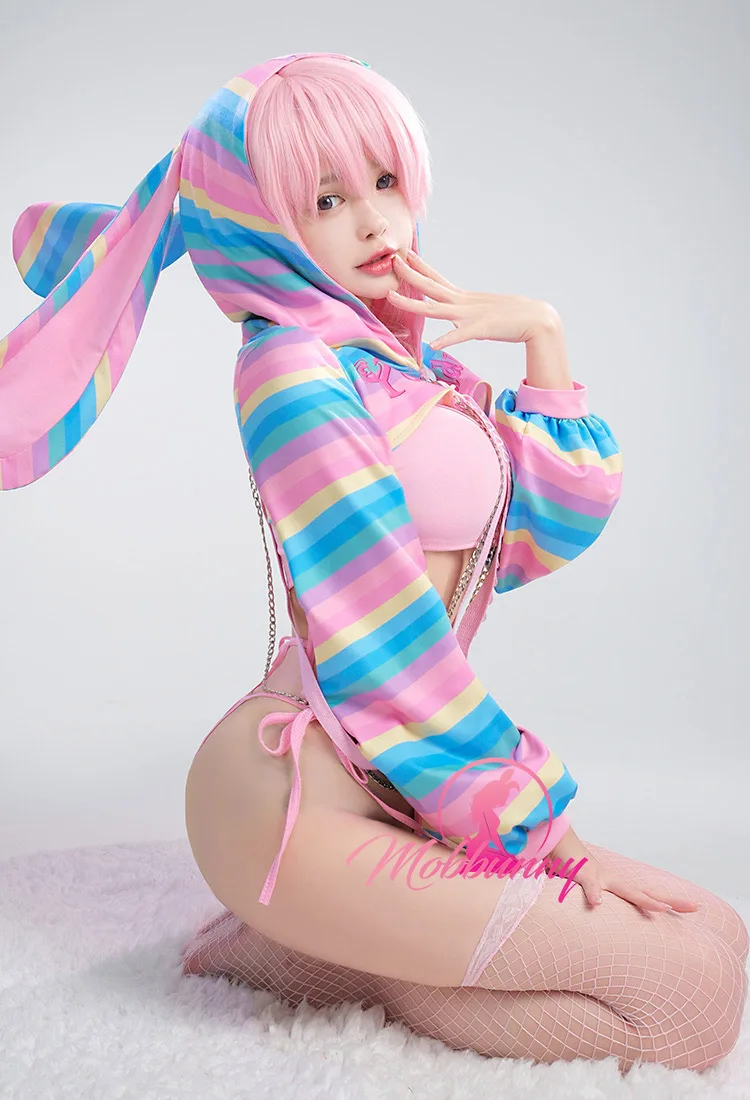 Women Sexy Lingerie Set Rainbow Stripe Long Sleeve Short Tops and Panty with Stockings Lingerie Sleepwear Sexy Costumes Women Sexy Lingerie Set Rainbow Stripe Long Sleeve Short Tops and Panty with Stockings Lingerie Sleepwear Sexy Costumes