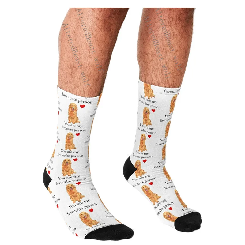 Men's Funny socks golden retriever dog funny cute face Socks harajuku Men Happy hip hop boys Crew Casual Crazy Socks for men
Men's Funny socks golden retriever dog funny cute face Socks harajuku Men Happy hip hop boys Crew Casual Crazy Socks for men
