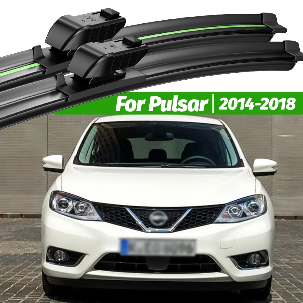 For Nissan Pulsar C13 (Europe Model) 2014-2018 2pcs Front Windshield Wiper Blades 2015 2016 2017 Windscreen Window Accessories
For Nissan Pulsar C13 (Europe Model) 2014-2018 2pcs Front Windshield Wiper Blades 2015 2016 2017 Windscreen Window Accessories