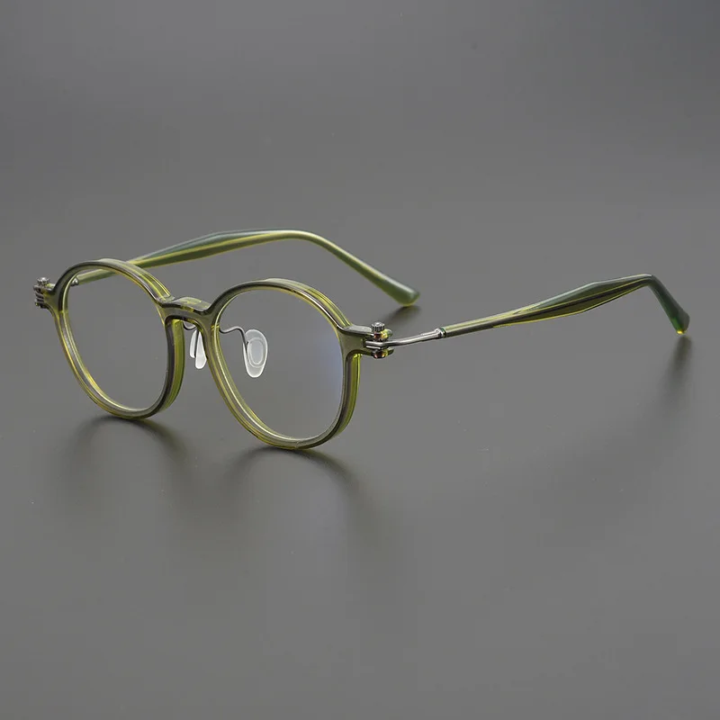 Vintage Titanium Acetate Optical Eyewear Men Ultralight Retro Oval Myopia Glasses Frame for Women Korean Luxury Brand Eyeglasses
Vintage Titanium Acetate Optical Eyewear Men Ultralight Retro Oval Myopia Glasses Frame for Women Korean Luxury Brand Eyeglasses