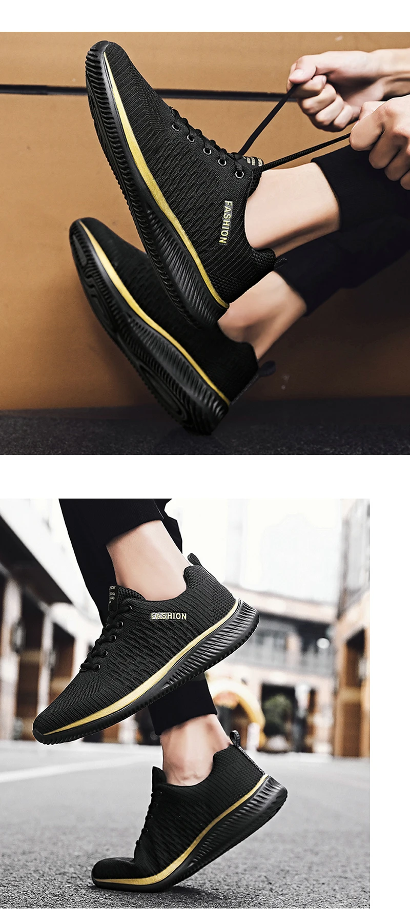 Zapatillas de deporte de punto para hombre y mujer, zapatillas deportivas transpirables para correr, caminar y gimnasio Zapatillas de deporte de punto para hombre y mujer, zapatillas deportivas transpirables para correr, caminar y gimnasio