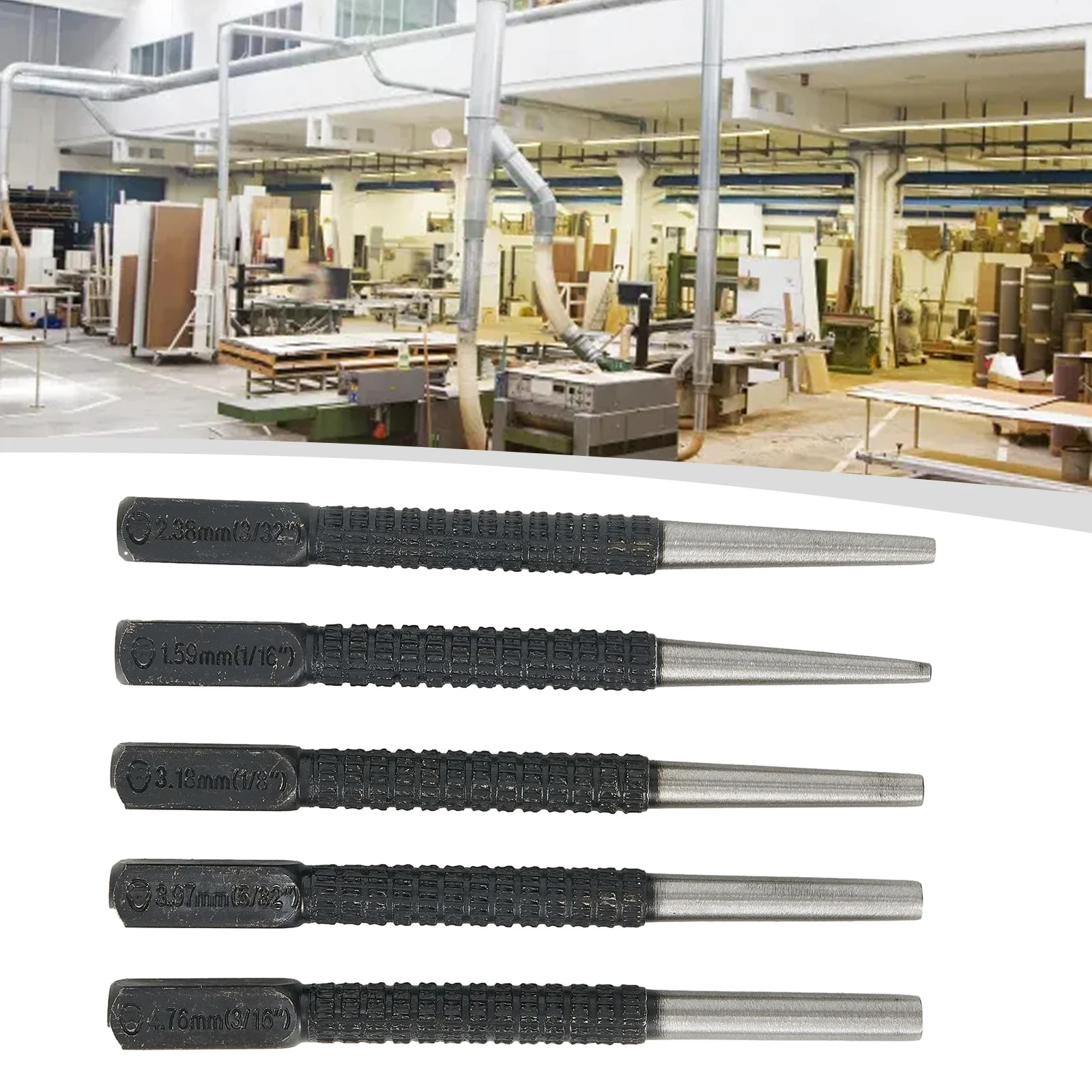 Practical Nail Punch High-quality Set Hammerless Hammer 5pcs Nail Punch Door Pin Removal Drill Bit Hammerless Nail Center
Practical Nail Punch High-quality Set Hammerless Hammer 5pcs Nail Punch Door Pin Removal Drill Bit Hammerless Nail Center