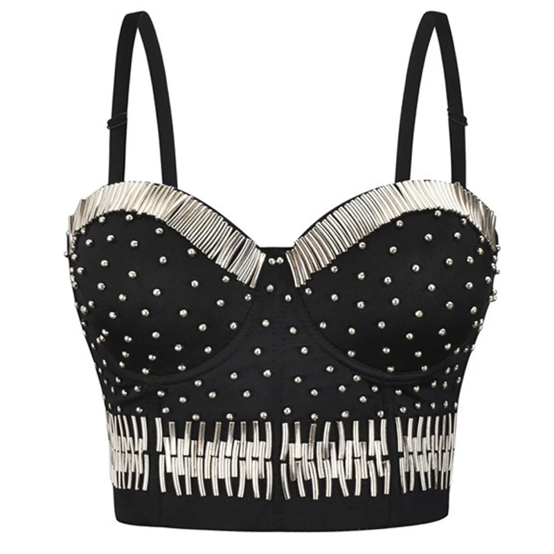 Сексуальный корсет, топ, женский костюм для сценической вечеринки, готический металлический бюстье в стиле стимпанк, уличный корсет, лиф с бисером, черный бюстгальтер
Сексуальный корсет, топ, женский костюм для сценической вечеринки, готический металлический бюстье в стиле стимпанк, уличный корсет, лиф с бисером, черный бюстгальтер