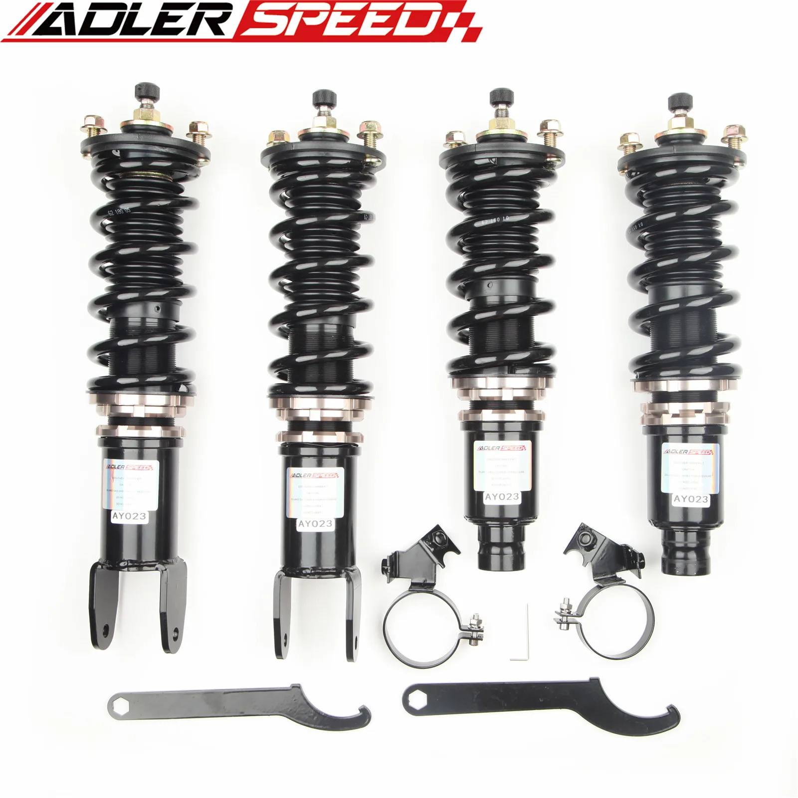 

Adlerspeed 32 Way Adjustable Coilovers Suspension Kit For Honda CRX EF 88-91 New