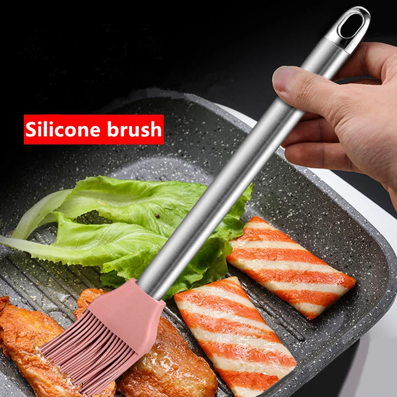 Silicone Oil Sauce Brush with Removable Head High Temperature Resistant Brushes for Egg Cake Bread Portable Barbecue Baking Tool
Silicone Oil Sauce Brush with Removable Head High Temperature Resistant Brushes for Egg Cake Bread Portable Barbecue Baking Tool