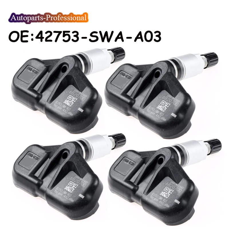 4 шт. для 07-12 Honda CR-V Accord TPMS датчик контроля давления в шинах 315 МГц 42753-SWA-A03 42753SWAA03
4 шт. для 07-12 Honda CR-V Accord TPMS датчик контроля давления в шинах 315 МГц 42753-SWA-A03 42753SWAA03