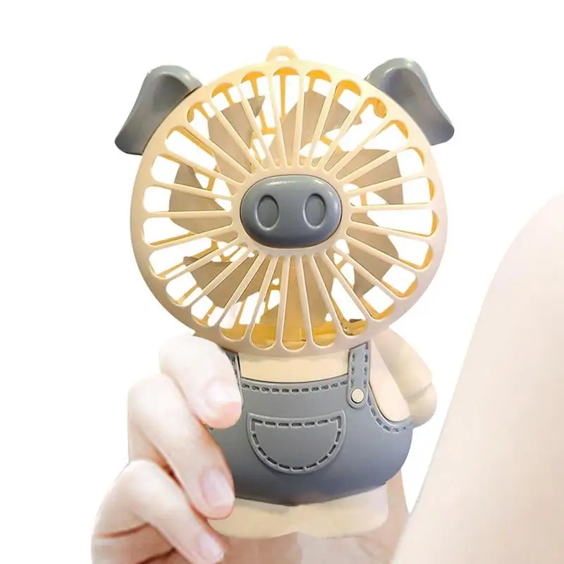 Mini Fan Mini Cute Pig Personal Fan With Rechargeable Battery And Lights Cartoon Portable Fan With 2 Speed Level For Women
Mini Fan Mini Cute Pig Personal Fan With Rechargeable Battery And Lights Cartoon Portable Fan With 2 Speed Level For Women