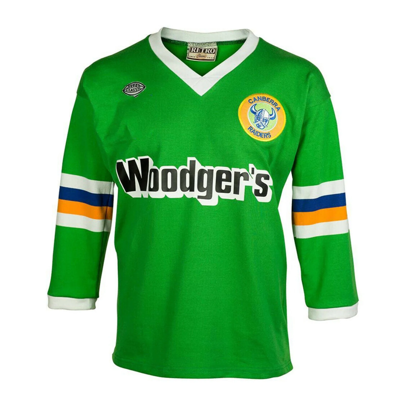 1989 Canberra Raiders Men's Replica Retro Jersey Rugby Sport Shirt S-5XL
1989 Canberra Raiders Men's Replica Retro Jersey Rugby Sport Shirt S-5XL