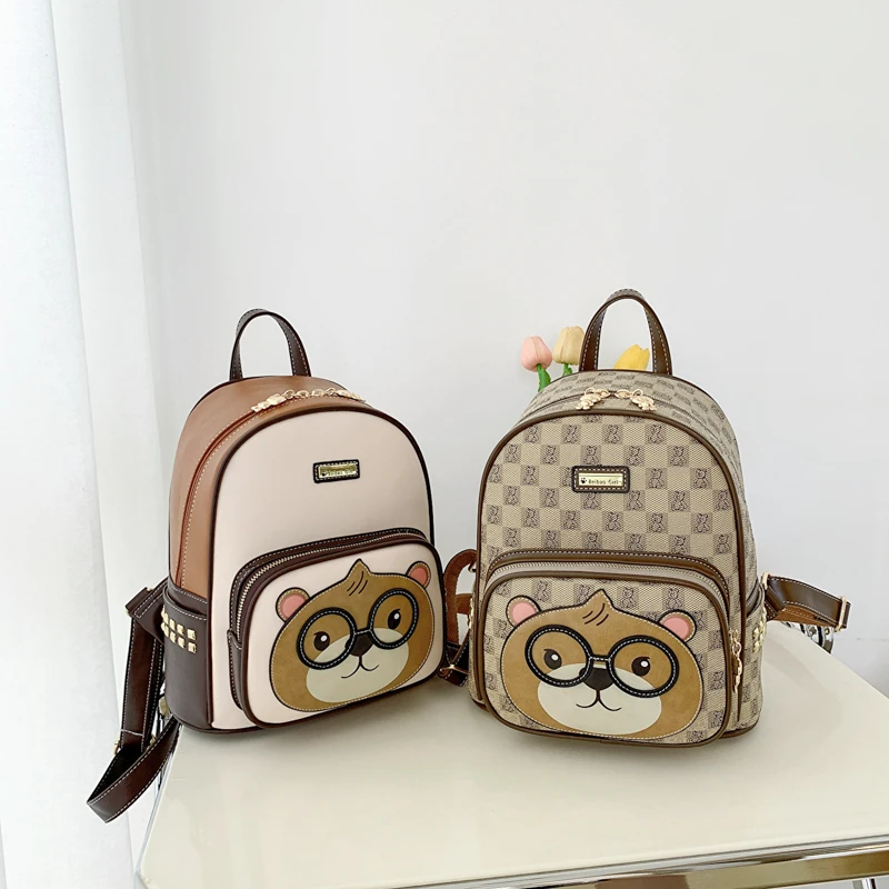 Fashion Backpacks Women Large Capacity Luxury Brand Versatile Lightweight Designer Bags Small Backpack Girls School Cartoon Bags
Fashion Backpacks Women Large Capacity Luxury Brand Versatile Lightweight Designer Bags Small Backpack Girls School Cartoon Bags