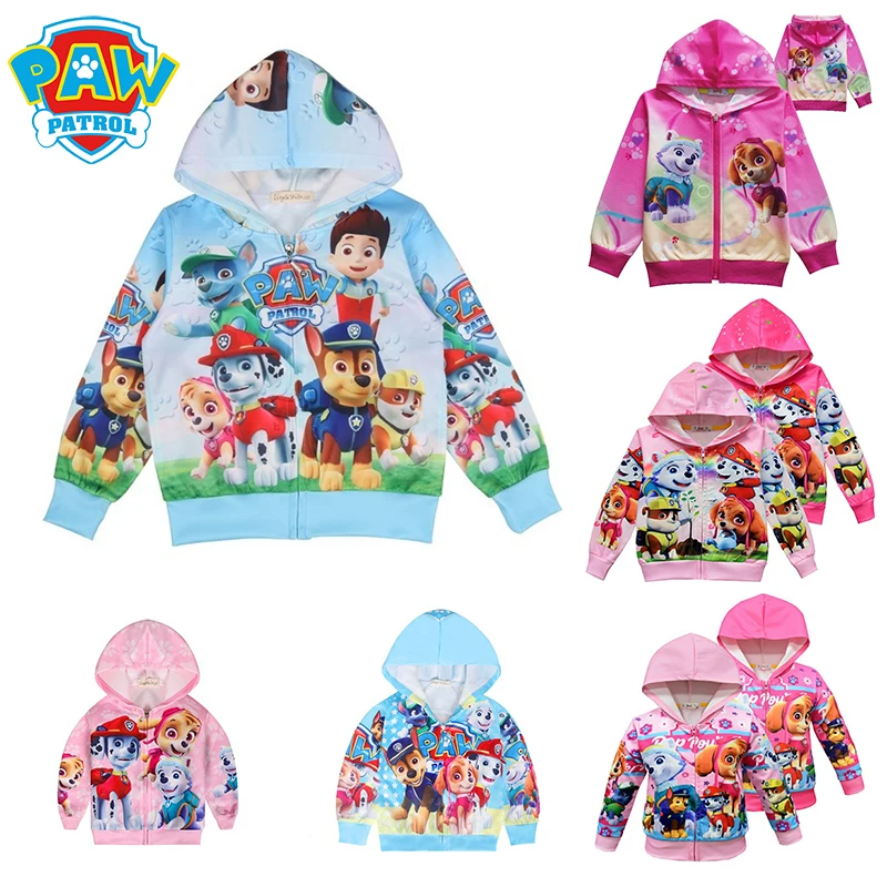 Cartoon Paw Patrol Jacket Girls' Coat Spring Autumn New Boys' Fashion Zipup Shirt Children's Jacket Sun-Proof Waterproof Clothes
Cartoon Paw Patrol Jacket Girls' Coat Spring Autumn New Boys' Fashion Zipup Shirt Children's Jacket Sun-Proof Waterproof Clothes