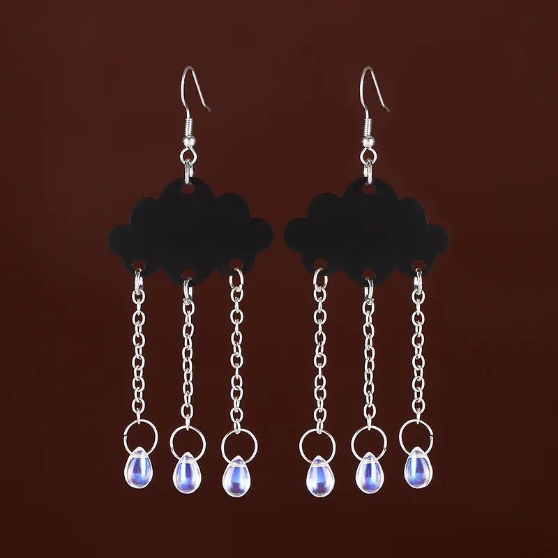 Fashion Rain Cloud Earring Long Tassel Crystal Teardrop Dangle Earrings for Women Simple Creativity Daily Jewelry Pendant Gifts 15 Mallzona Sf31aab465a6943298264eaec5c710324V Fashion Rain Cloud Earring Long Tassel Crystal Teardrop Dangle Earrings for Women Simple Creativity Daily Jewelry Pendant Gifts Mallzona
