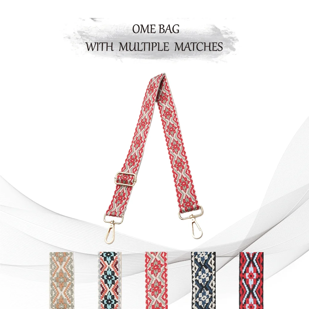 Ethnic Style Backpack Strap Section Accessories Ethnic Embroidered Pattern Handbag Adjustable Shoulder Crossbody Waist Belt
Ethnic Style Backpack Strap Section Accessories Ethnic Embroidered Pattern Handbag Adjustable Shoulder Crossbody Waist Belt
