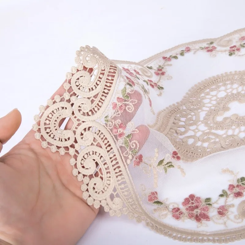 Lace Fabric Anti-scald Placemat Insulation Plate Mat for Dining Table 2Color Embroidery Craft European Style Coaster 1Pcs
Lace Fabric Anti-scald Placemat Insulation Plate Mat for Dining Table 2Color Embroidery Craft European Style Coaster 1Pcs