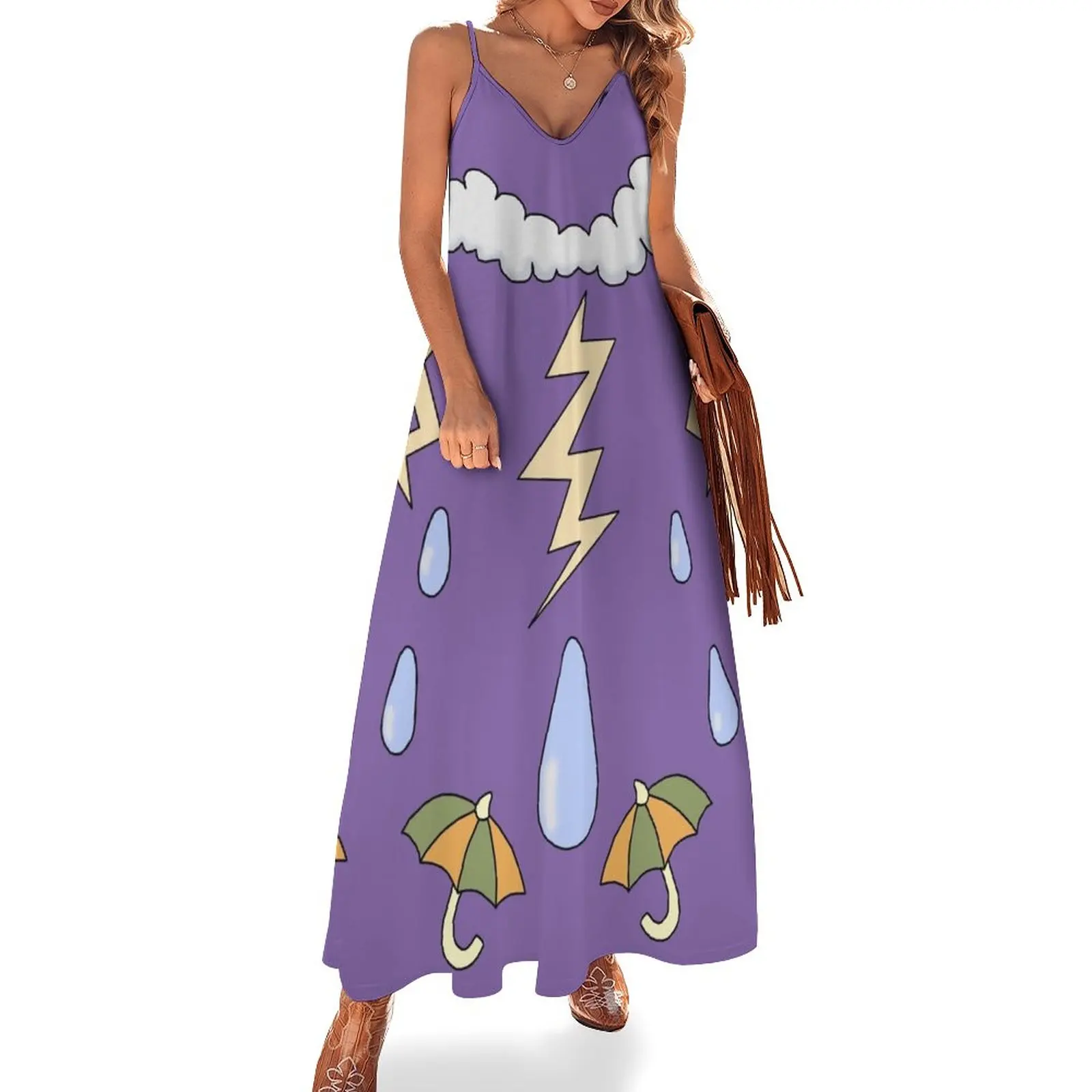 

Miss Frizzle Weather Sleeveless Dress Clothing Party dresses for women