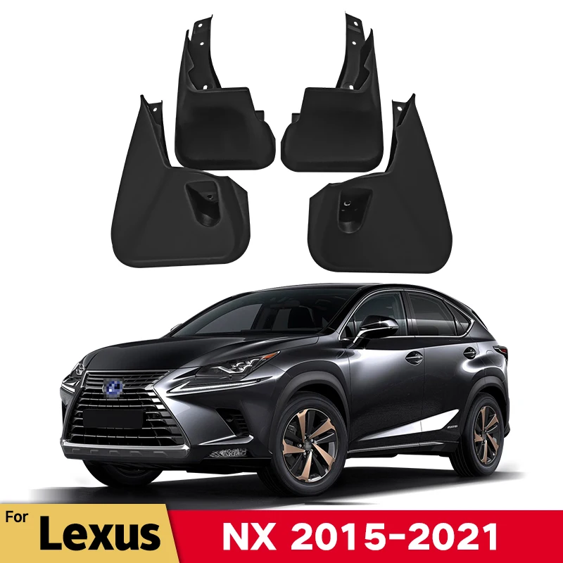 Car Fender Mud Flaps For Lexus NX200 NX300 NX300H 2015-2021 Splash Guards MudFlaps Front Rear Mudguards Auto Accessories
Car Fender Mud Flaps For Lexus NX200 NX300 NX300H 2015-2021 Splash Guards MudFlaps Front Rear Mudguards Auto Accessories