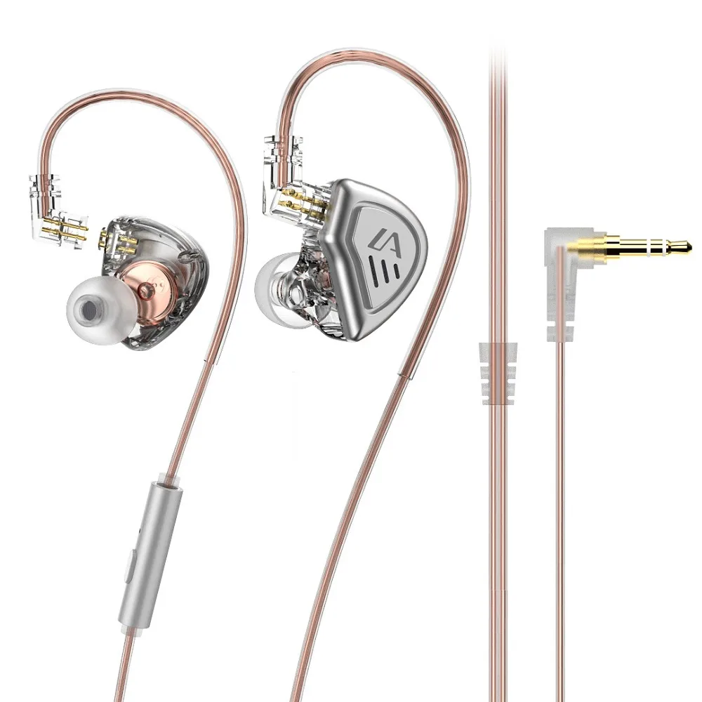 

LD3 3.5mm In-Ear Earphone HiFi Stereo Sound Music Headset Double Magnet Dynamic Earbuds Wired Earplugs For PC/Phone/MP3/ MP4