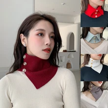Women Winter Warm Solid Button Knit Neck Warmer Circle Long Skinny Outdoor Wrap Cowl Loop Snood Shawl Vacation Climbing Scarf
Women Winter Warm Solid Button Knit Neck Warmer Circle Long Skinny Outdoor Wrap Cowl Loop Snood Shawl Vacation Climbing Scarf