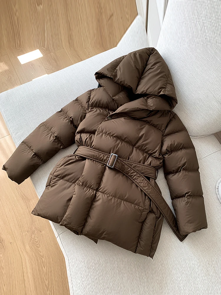 Winter Women's Down Jackets Ultra Light Warm Casual Coat Female Puffer Jacket With Belt Plus Size Hooded Short Parka 10 Mallzona Sf3231e61b6ce475d8c6d2ff057760a50o Winter Women's Down Jackets Ultra Light Warm Casual Coat Female Puffer Jacket With Belt Plus Size Hooded Short Parka Mallzona