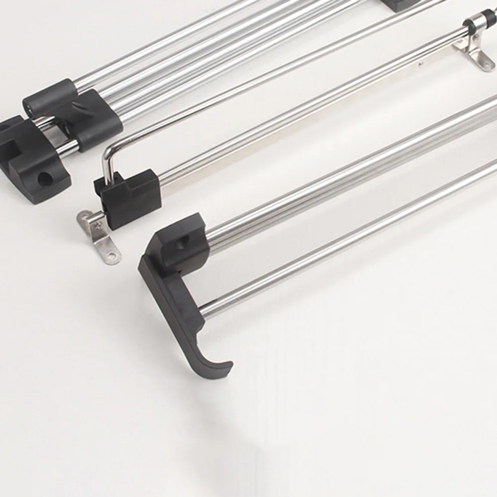 Movable Crossbar Clothes Hanger Top Mount Wardrobe Rail Closets Rod Cold Rolled Steel Hanging Clothes Plastic Cleaning
Movable Crossbar Clothes Hanger Top Mount Wardrobe Rail Closets Rod Cold Rolled Steel Hanging Clothes Plastic Cleaning