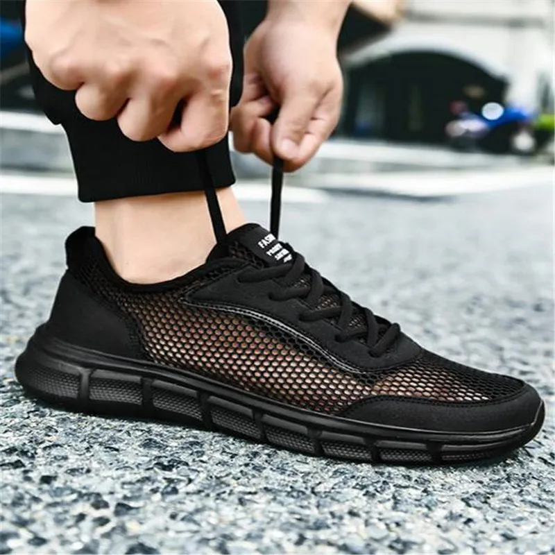 Summer Mesh Shoes Men Sneakers Breathable Light Men's Casual Shoes Lace-Up Walking Footwear Tenis Masculino Zapatillas Hombre
Summer Mesh Shoes Men Sneakers Breathable Light Men's Casual Shoes Lace-Up Walking Footwear Tenis Masculino Zapatillas Hombre