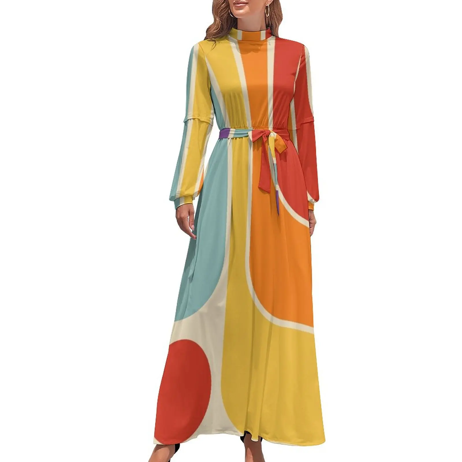 Retro Geometric Design 628 Long Dress ladies dresses for special occasion Woman's evening dress elegant dress
Retro Geometric Design 628 Long Dress ladies dresses for special occasion Woman's evening dress elegant dress