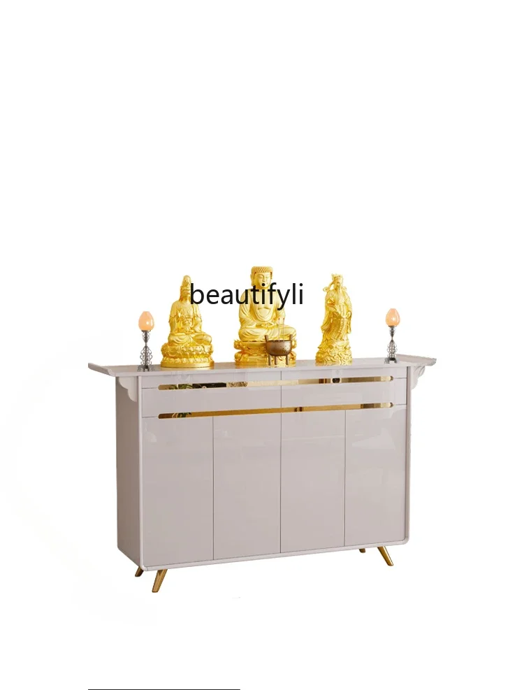 Altar Household Modern Light Luxury Buddha Niche New Chinese Style Clothes Closet Simple God of Wealth Altar furniture
Altar Household Modern Light Luxury Buddha Niche New Chinese Style Clothes Closet Simple God of Wealth Altar furniture