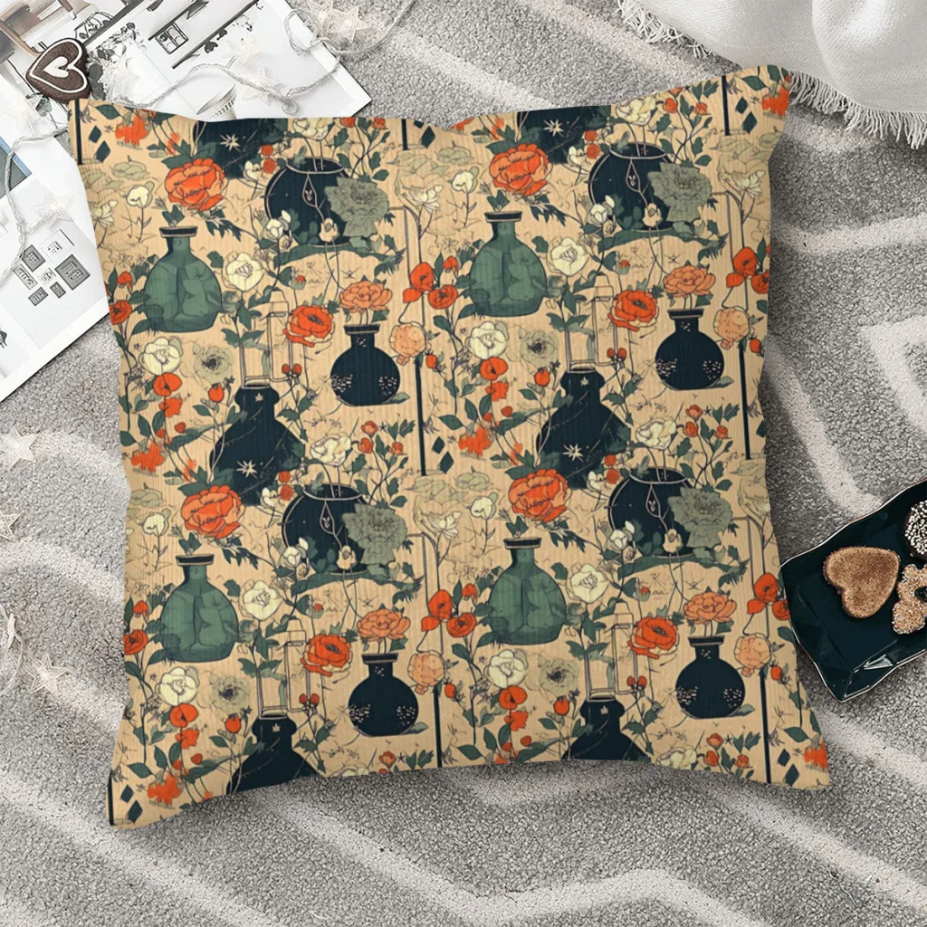 Flower Vases Polyester Cushion Cover For Bedroom Chair Decorative Reusable Throw Pillowcase
Flower Vases Polyester Cushion Cover For Bedroom Chair Decorative Reusable Throw Pillowcase