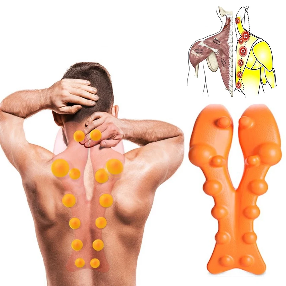 Trapezius Trigger Point Massager Myofasical Release Neck Back and Shoulder Pain Suboccipital Tool Hunchback Corrector
Trapezius Trigger Point Massager Myofasical Release Neck Back and Shoulder Pain Suboccipital Tool Hunchback Corrector