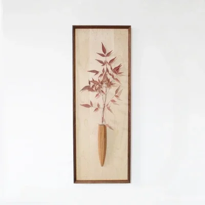 Flower Arrangement Hanging Painting Solid Wood Chinese Style Japanese Style Flower Ware Wall Hanging Decoration Hydroponic
Flower Arrangement Hanging Painting Solid Wood Chinese Style Japanese Style Flower Ware Wall Hanging Decoration Hydroponic