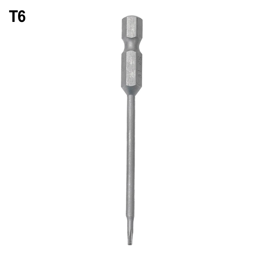 Hand Tools Screwdriver Bit Magnetic Bit 1pc 75mm Accessories Alloy Steel Durable T20 T25 T6 1/4 Inch Hex Shank
Hand Tools Screwdriver Bit Magnetic Bit 1pc 75mm Accessories Alloy Steel Durable T20 T25 T6 1/4 Inch Hex Shank