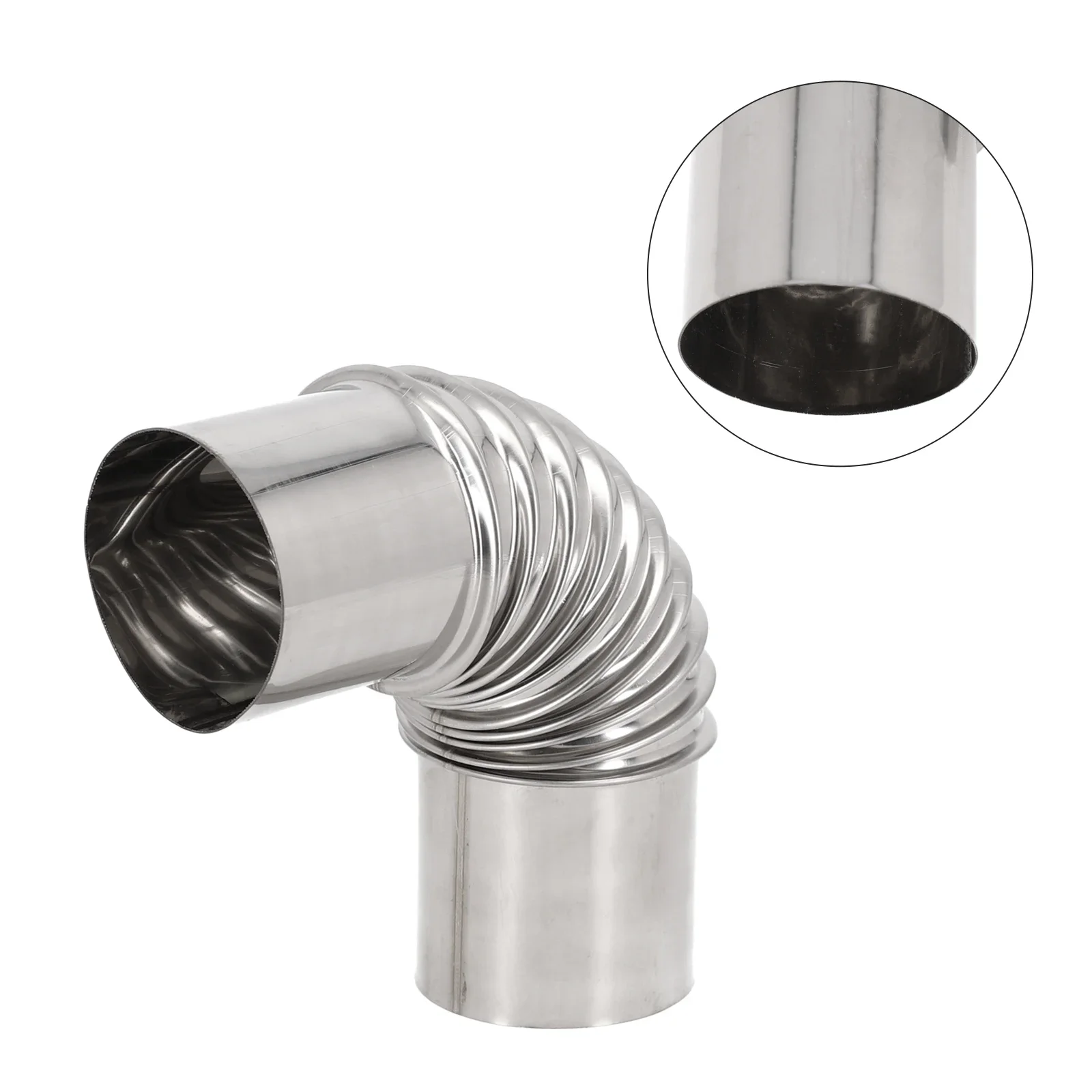 Practical Stove Flue Steel Flue Pipe Chimney Liner Flue For Stove Rain Cap Pipes Silver Stainless Steel Steel Flue
Practical Stove Flue Steel Flue Pipe Chimney Liner Flue For Stove Rain Cap Pipes Silver Stainless Steel Steel Flue