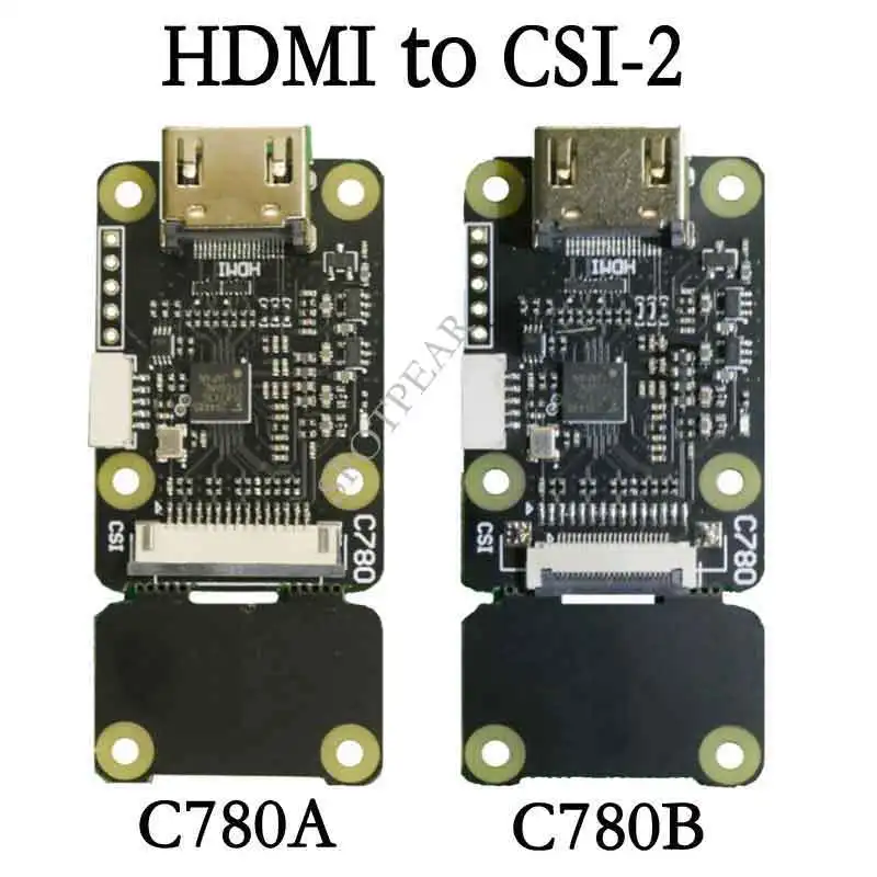 

Raspberry Pi Camera HDMI to CSI 4 CSI channels C780 Support Audio 1080P 60FPS V2 updated Version also for Raspberry Pi CM4