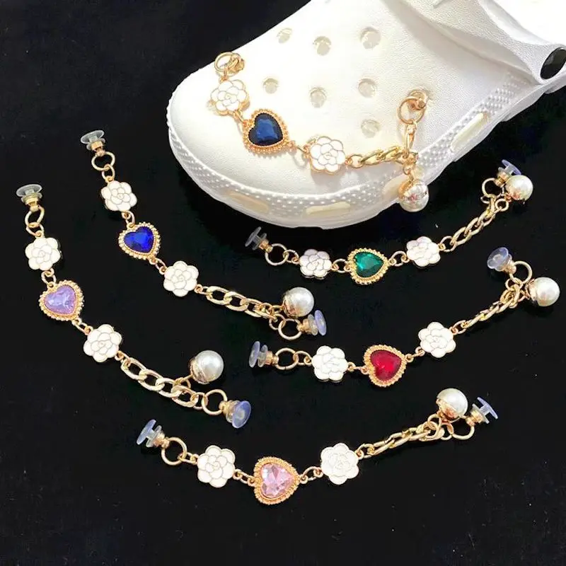 1 Pcs Shoe Chain Luxury Colorful Shoes Charms Adult kids Shoe Decoration Detachable for Reuse Shoe Accessories
1 Pcs Shoe Chain Luxury Colorful Shoes Charms Adult kids Shoe Decoration Detachable for Reuse Shoe Accessories