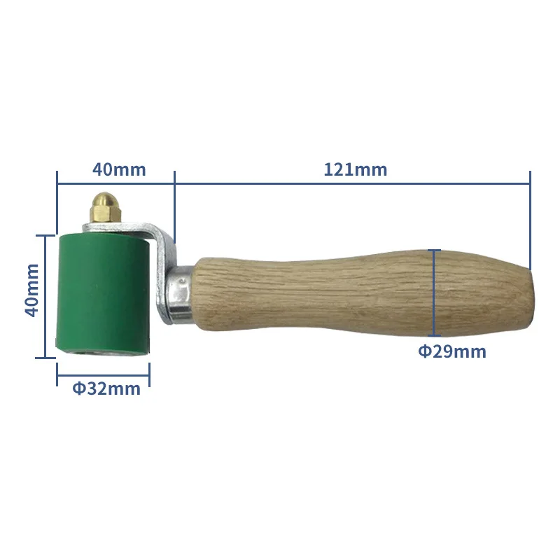 K50 High Temperature Resistant 40mm Bearing Silicone pressure roller Use with hot air gun heat gun plastic welder for PVC
K50 High Temperature Resistant 40mm Bearing Silicone pressure roller Use with hot air gun heat gun plastic welder for PVC