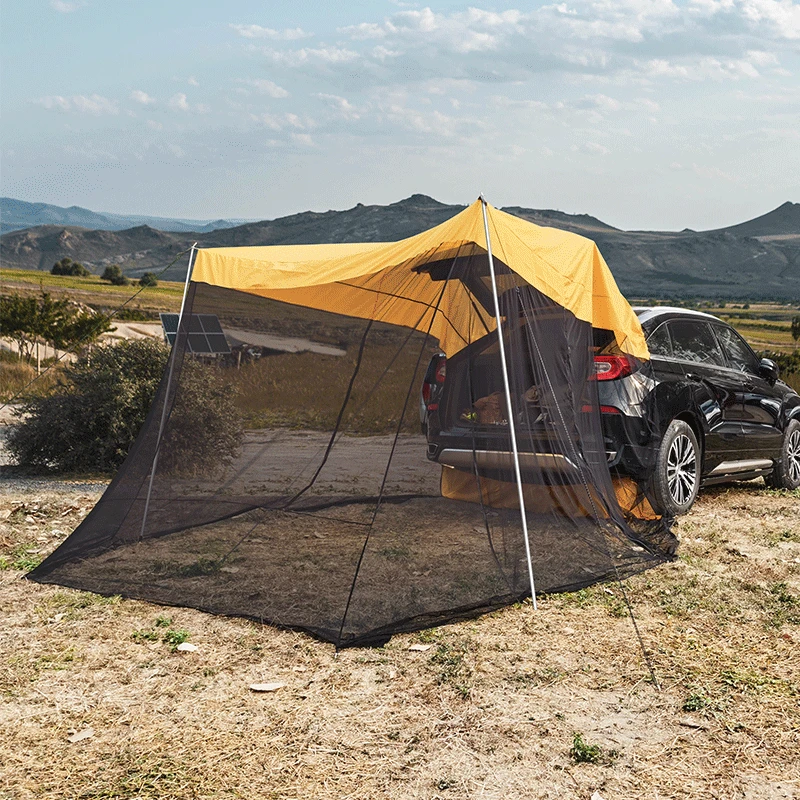New Outdoor Car Trunk Tent Tail Extension Tent Sunshade Rainproof Rear Awning With Mosquito Net for BBQ Camping Travel Equipment
New Outdoor Car Trunk Tent Tail Extension Tent Sunshade Rainproof Rear Awning With Mosquito Net for BBQ Camping Travel Equipment