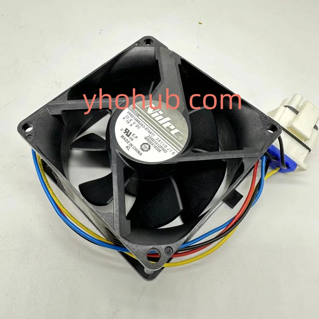 Вентилятор охлаждения сервера Nidec V80E14MS2A3-57A611 DC 13,6 V 0.16A 5 проводов 80x80x38 мм
Вентилятор охлаждения сервера Nidec V80E14MS2A3-57A611 DC 13,6 V 0.16A 5 проводов 80x80x38 мм